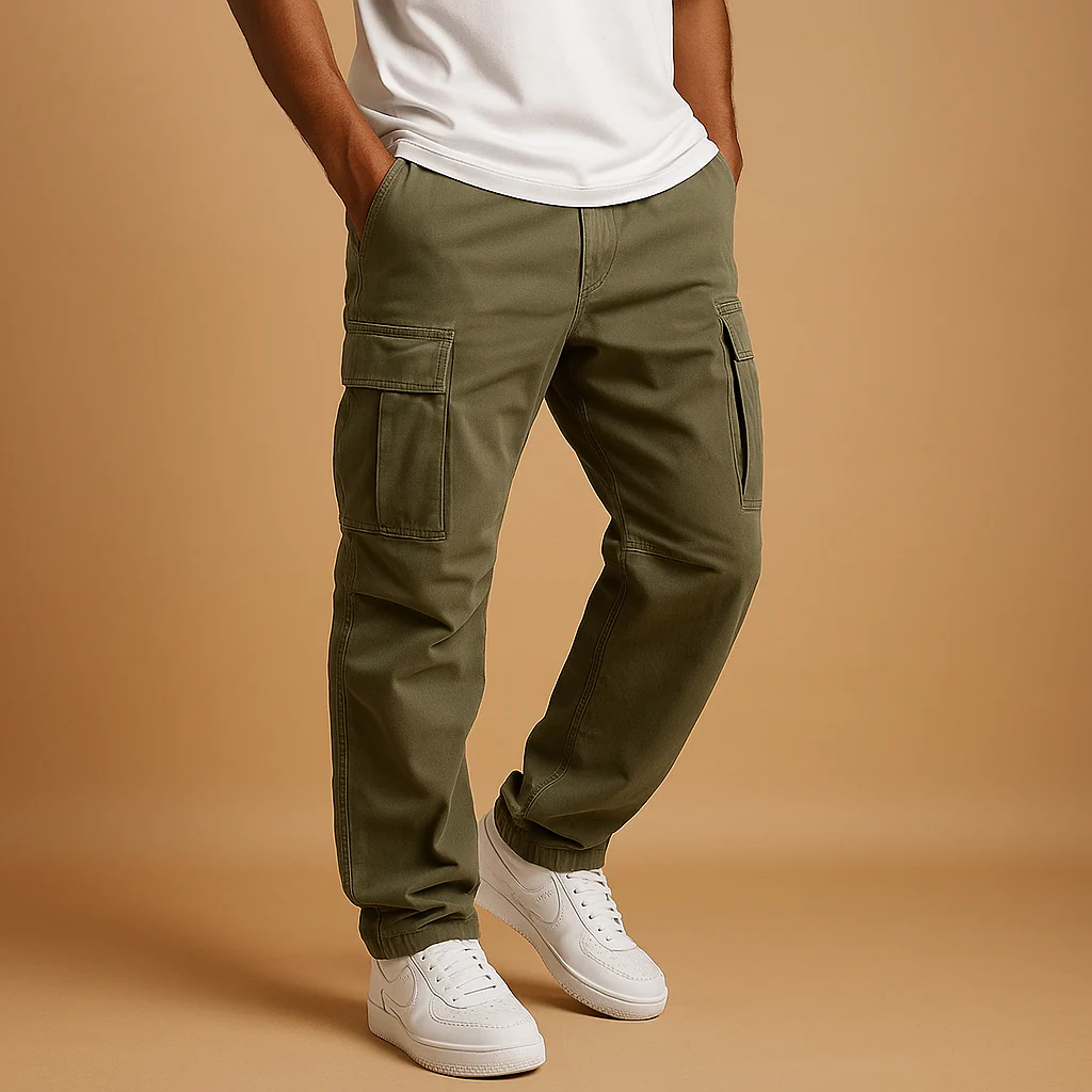 Herrenhose mit Taschenausrichtung | Gerade Form - Image 3