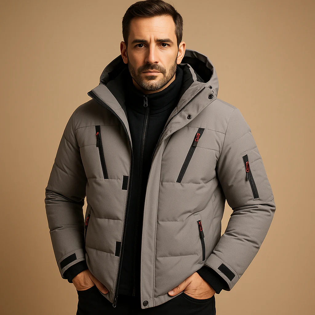 Herrenjacke für die Wintersaison | Lange Ausführung - Image 2