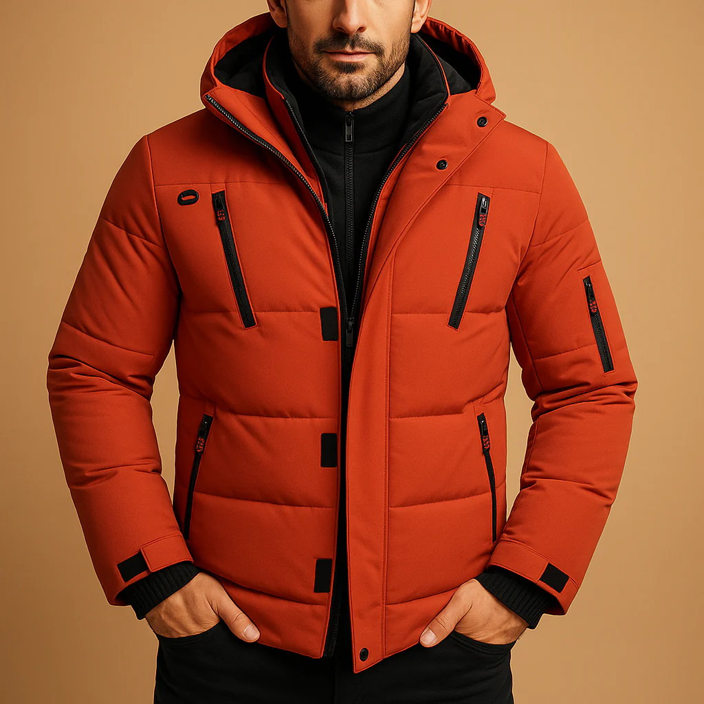 Herrenjacke für die Wintersaison | Lange Ausführung - Image 4