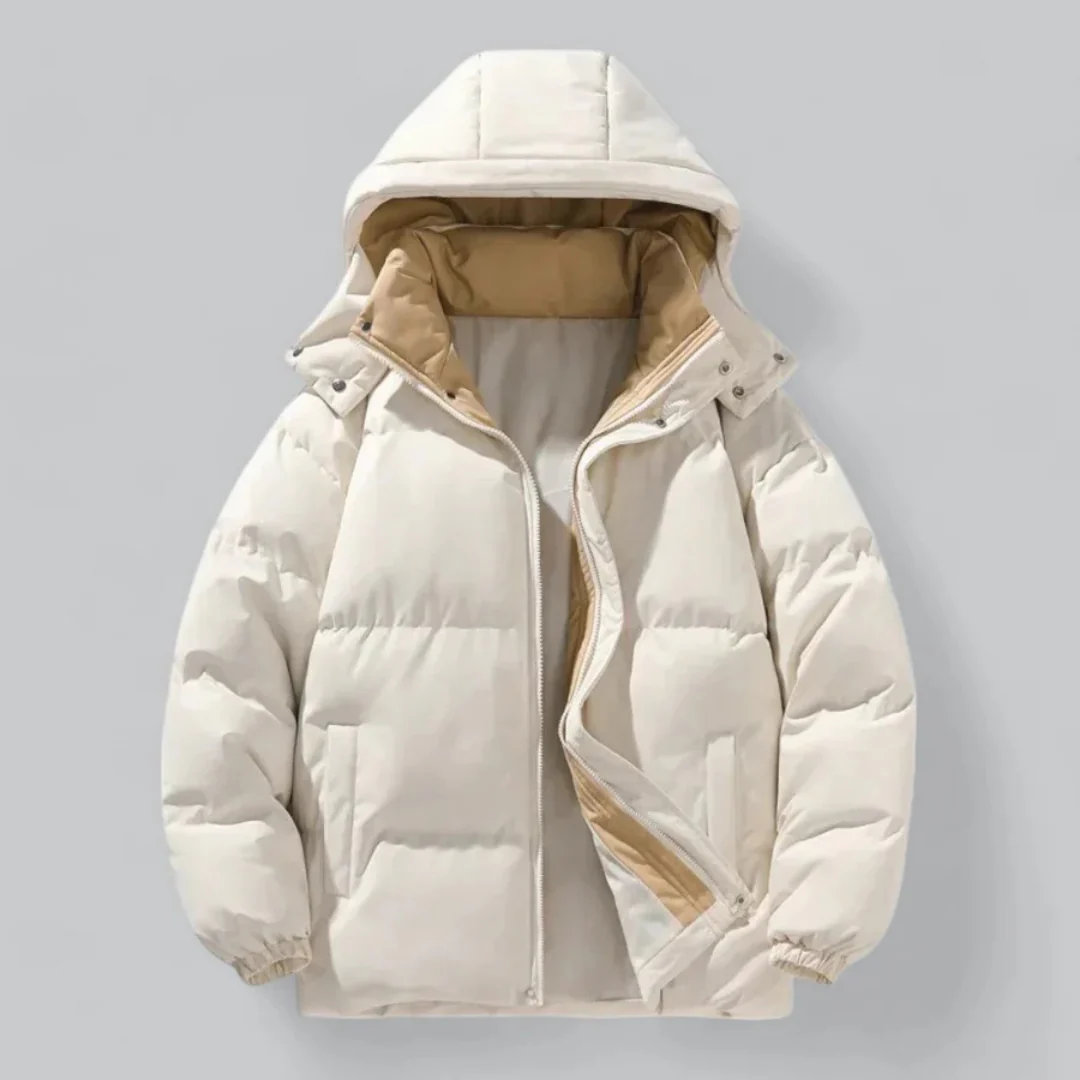 Herrenjacke | Kapuze und gesteppte Ausführung - Image 2