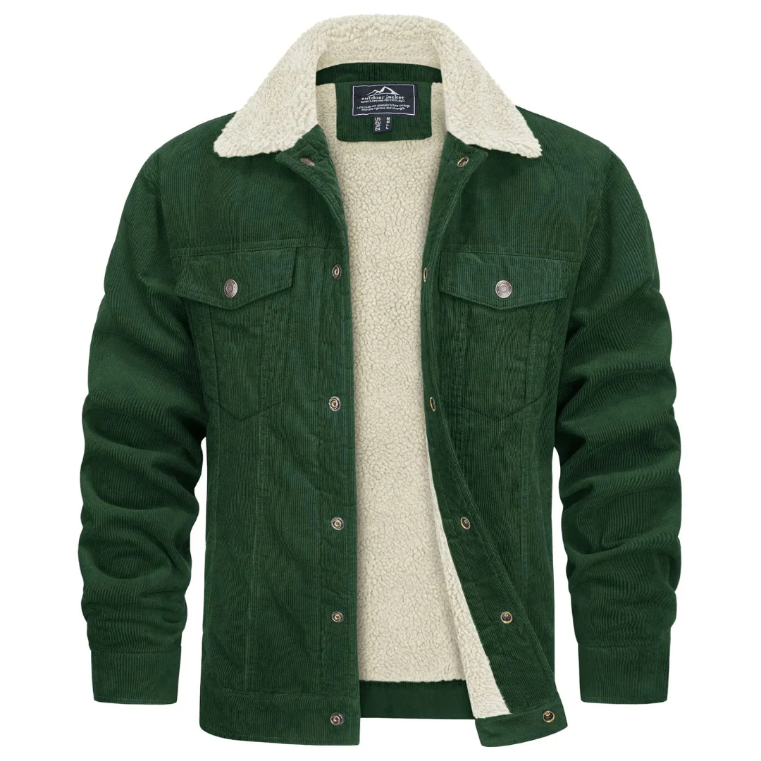 Herrenjacke | Knopfverschluss und klassische Form - Image 2