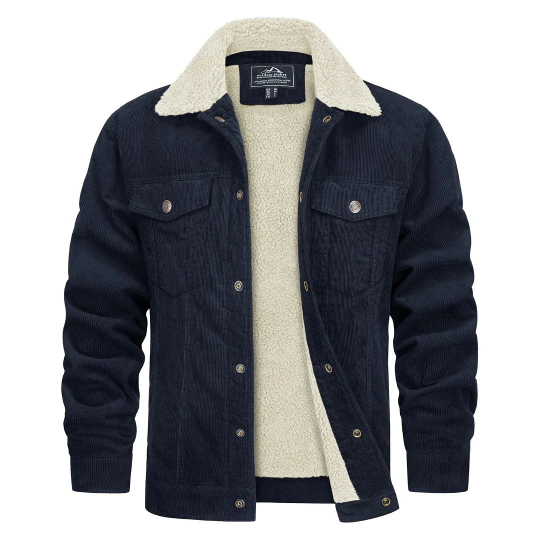 Herrenjacke | Knopfverschluss und klassische Form - Image 3