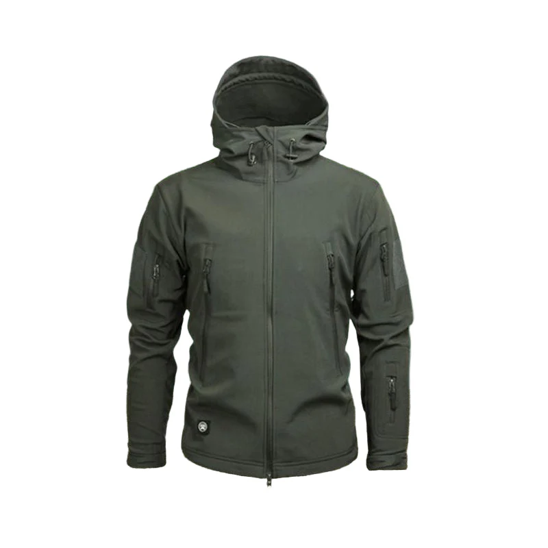 Herrenjacke mit Kapuze – Militärjacke für Outdoor-Aktivitäten - Image 3