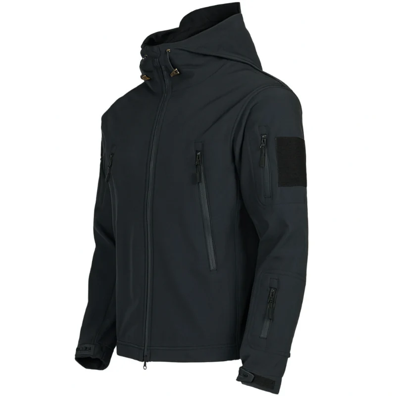 Herrenjacke mit Kapuze – Militärjacke für Outdoor-Aktivitäten - Image 4