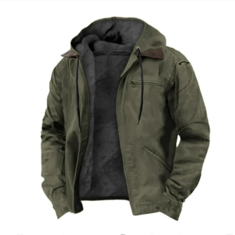 Herrenjacke mit Kapuzenform | Übergangsgeeignet - Image 2