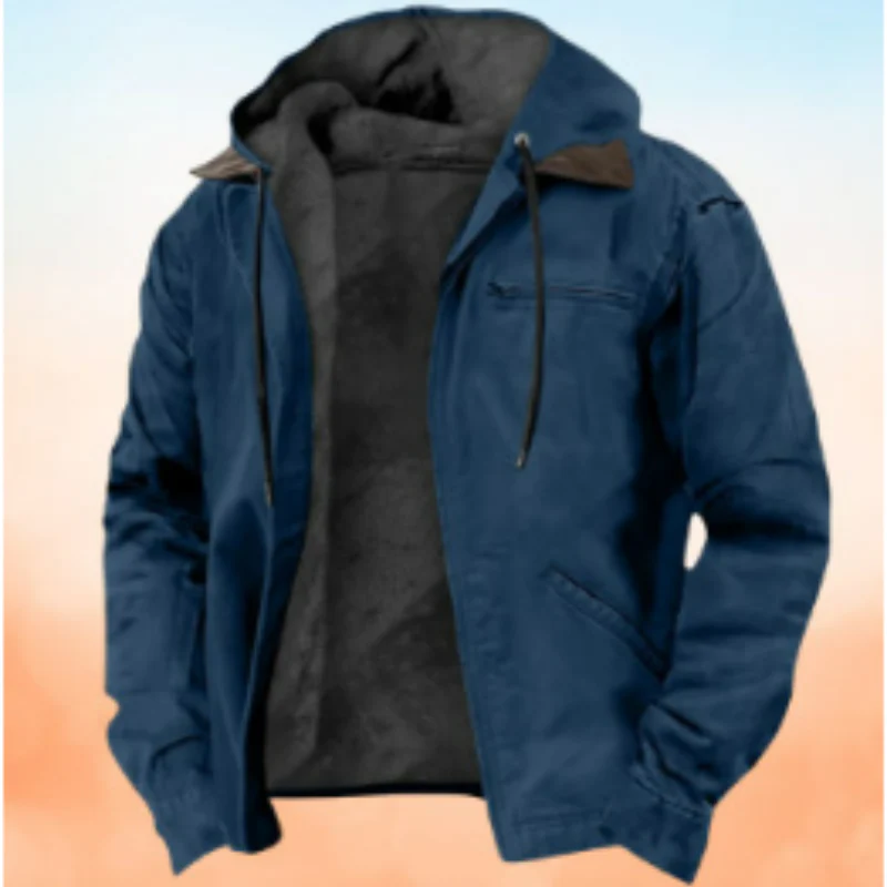 Herrenjacke mit Kapuzenform | Übergangsgeeignet - Image 3