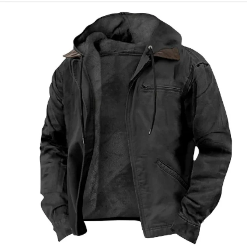 Herrenjacke mit Kapuzenform | Übergangsgeeignet - Image 5