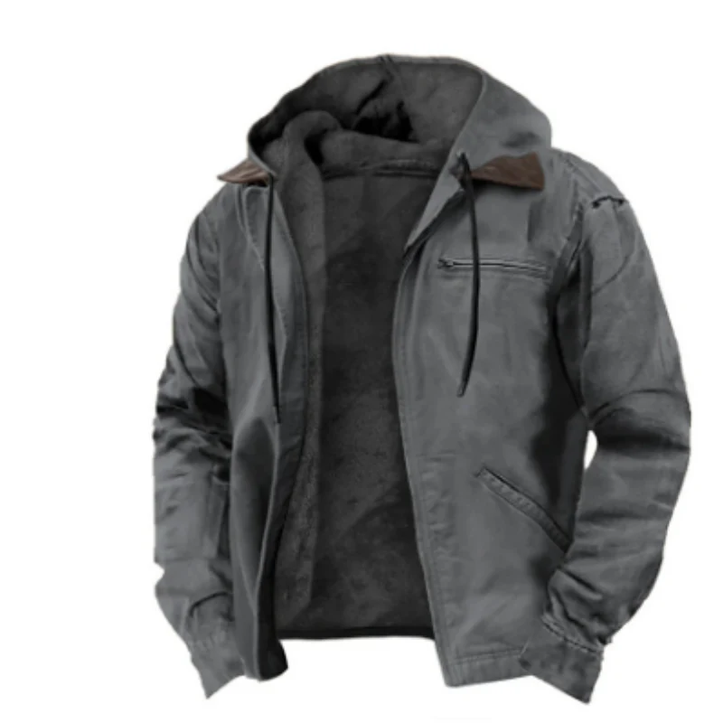 Herrenjacke mit Kapuzenform | Übergangsgeeignet - Image 6