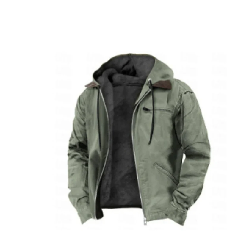 Herrenjacke mit Kapuzenform | Übergangsgeeignet - Image 7