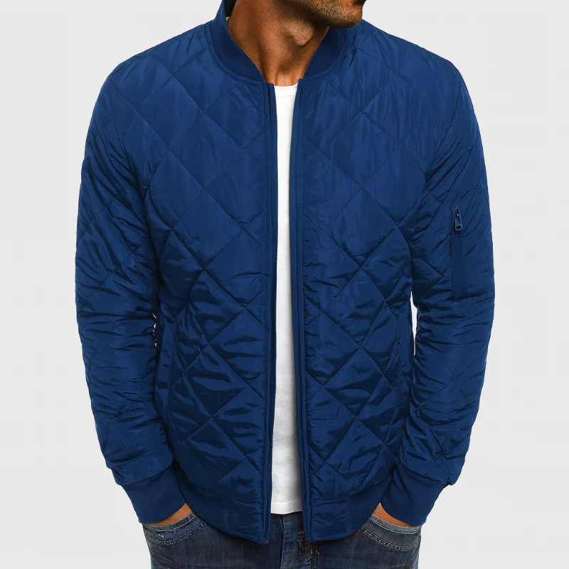 Herrenjacke mit raffinierter Passform und elegantem Revers – eine Übergangsjacke für Stil - Image 3
