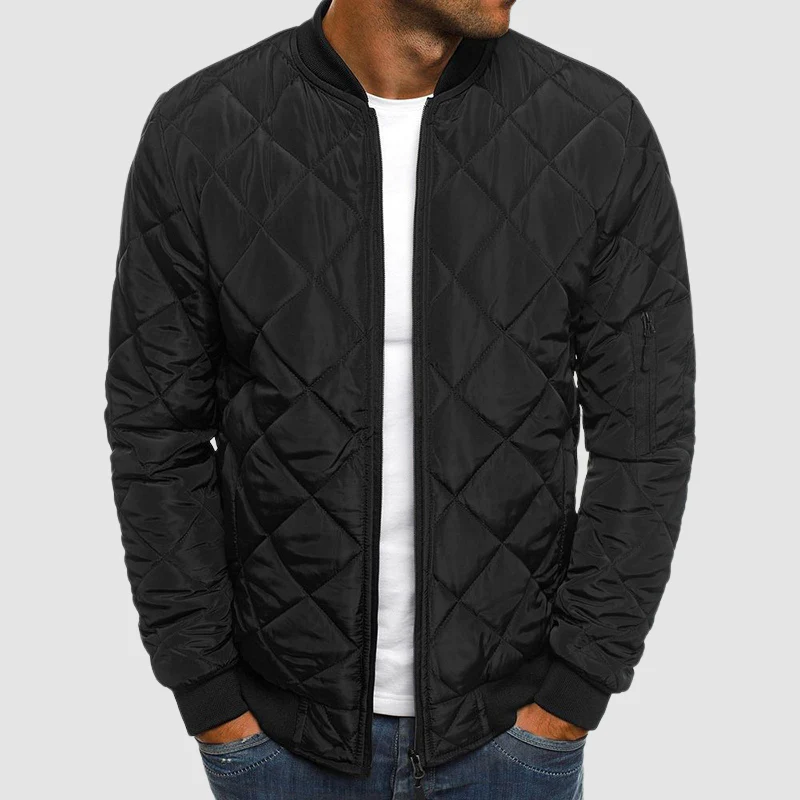 Herrenjacke mit raffinierter Passform und elegantem Revers – eine Übergangsjacke für Stil - Image 4