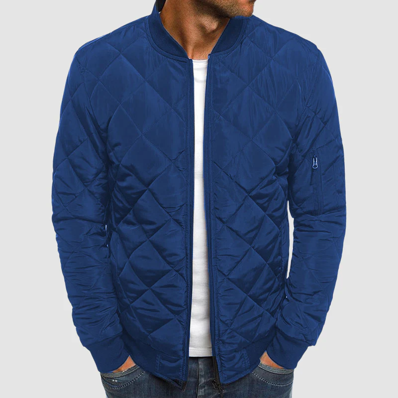 Herrenjacke mit raffinierter Passform und elegantem Revers – eine Übergangsjacke für Stil - Image 6