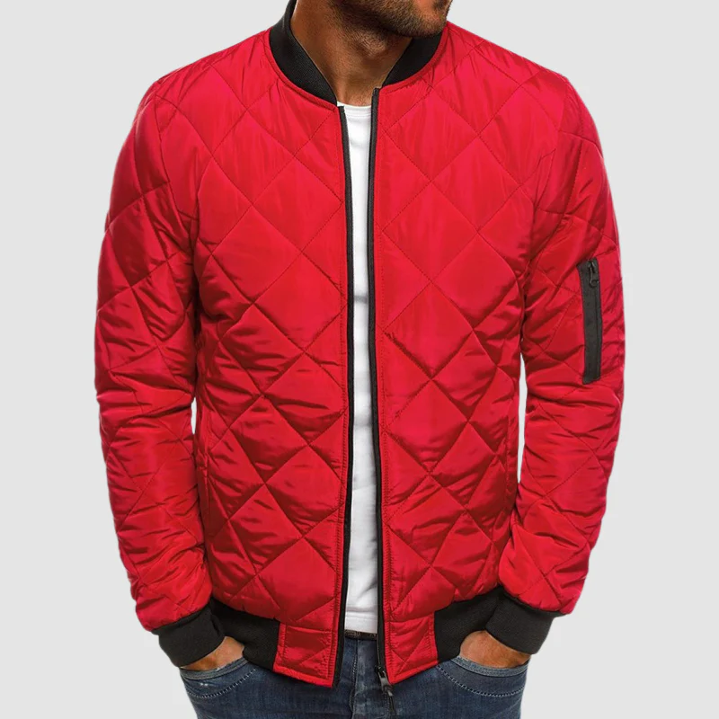 Herrenjacke mit raffinierter Passform und elegantem Revers – eine Übergangsjacke für Stil - Image 7