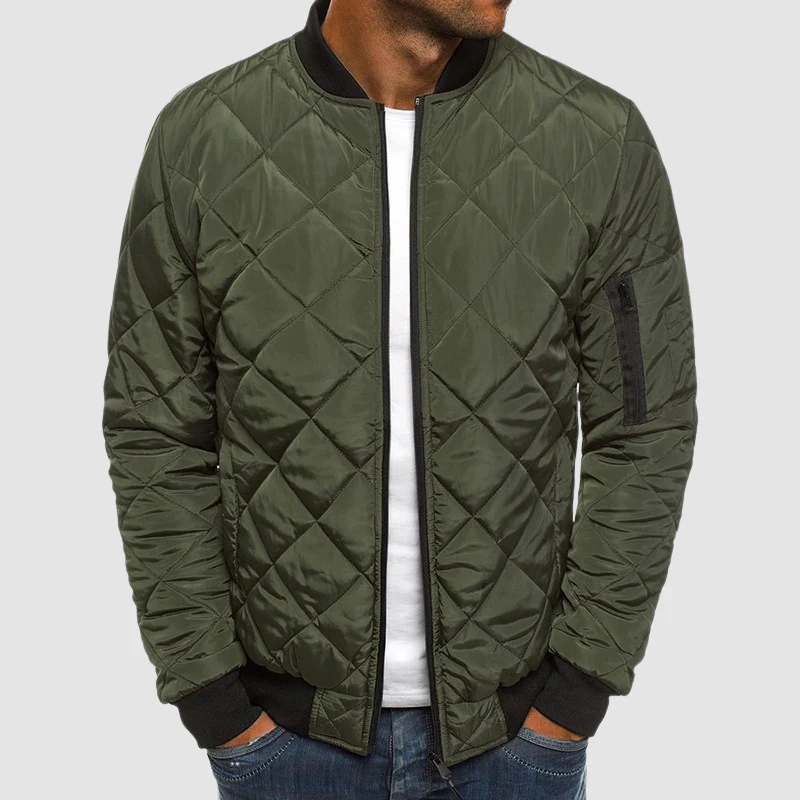 Herrenjacke mit raffinierter Passform und elegantem Revers – eine Übergangsjacke für Stil - Image 8