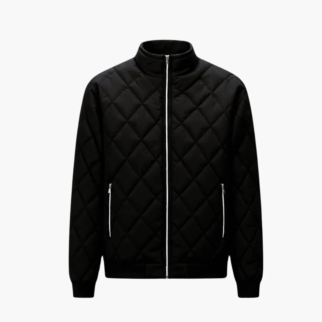 Herrenjacke mit Reißverschluss und Gesteppter Oberfläche - Image 2