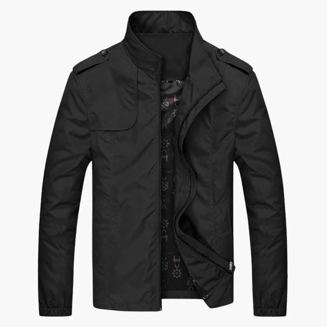 Herrenjacke mit Reißverschluss und langen Ärmeln - Image 3