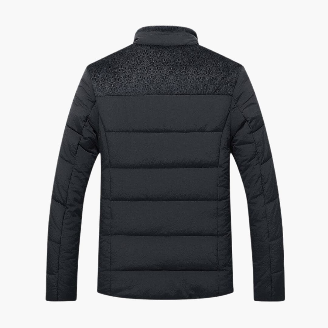 Herrenjacke mit Stehkragen und Steppung - Image 3