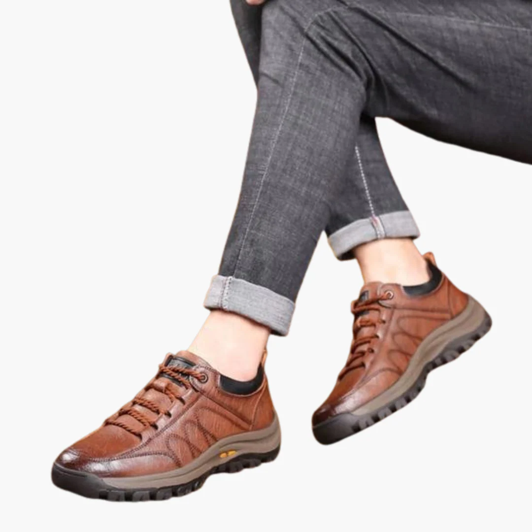 Herrenschuhe mit Schnürverschluss und rutschfester Sohle - Image 4