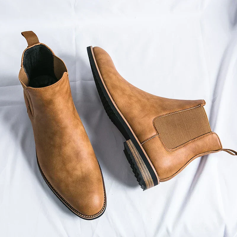 Herrenstiefel | Elastische Seiten Schlupfform über Knöchel - Image 6