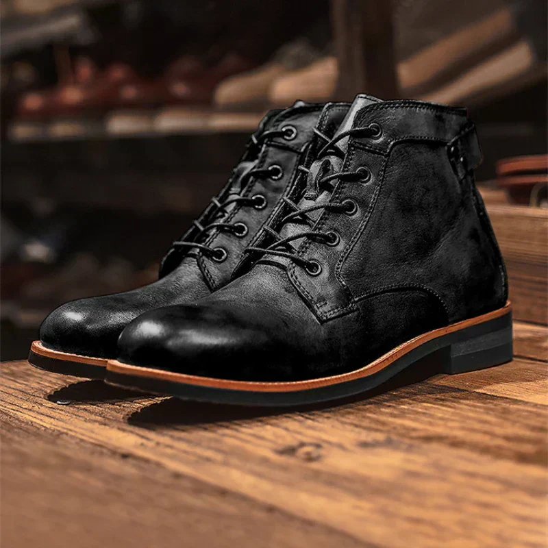 Herrenstiefel | Geschlossener Schaft klassische Form für Alltag - Image 7