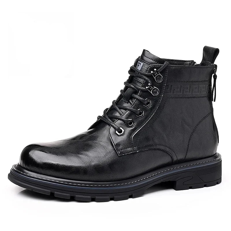 Herrenstiefel | Vordere Schnürung geschlossene Form über Knöchel - Image 6