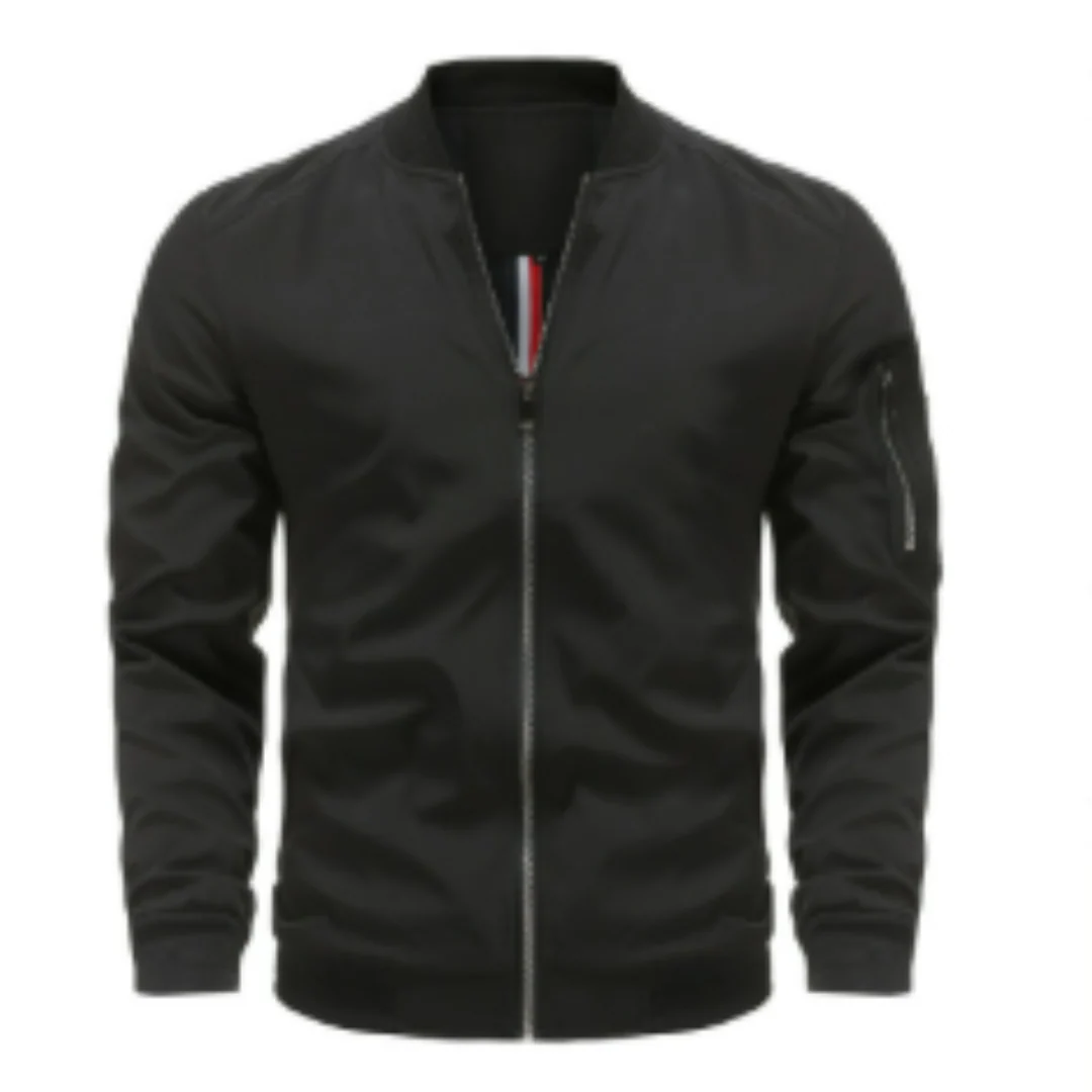 Herrenübergangsjacke mit Reißverschluss | Standardform - Image 3