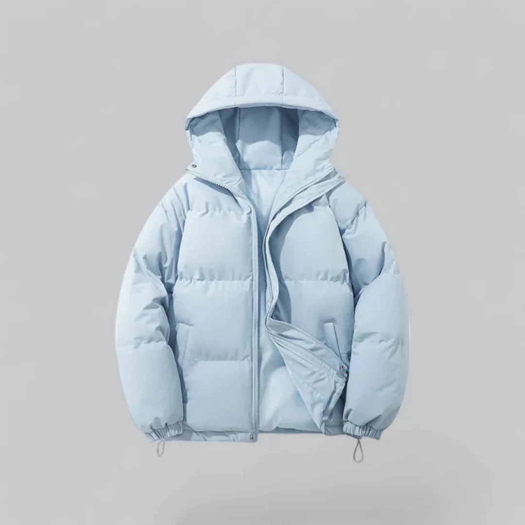 Herrenwinterjacke mit Kapuze | Reißverschlussform - Image 6