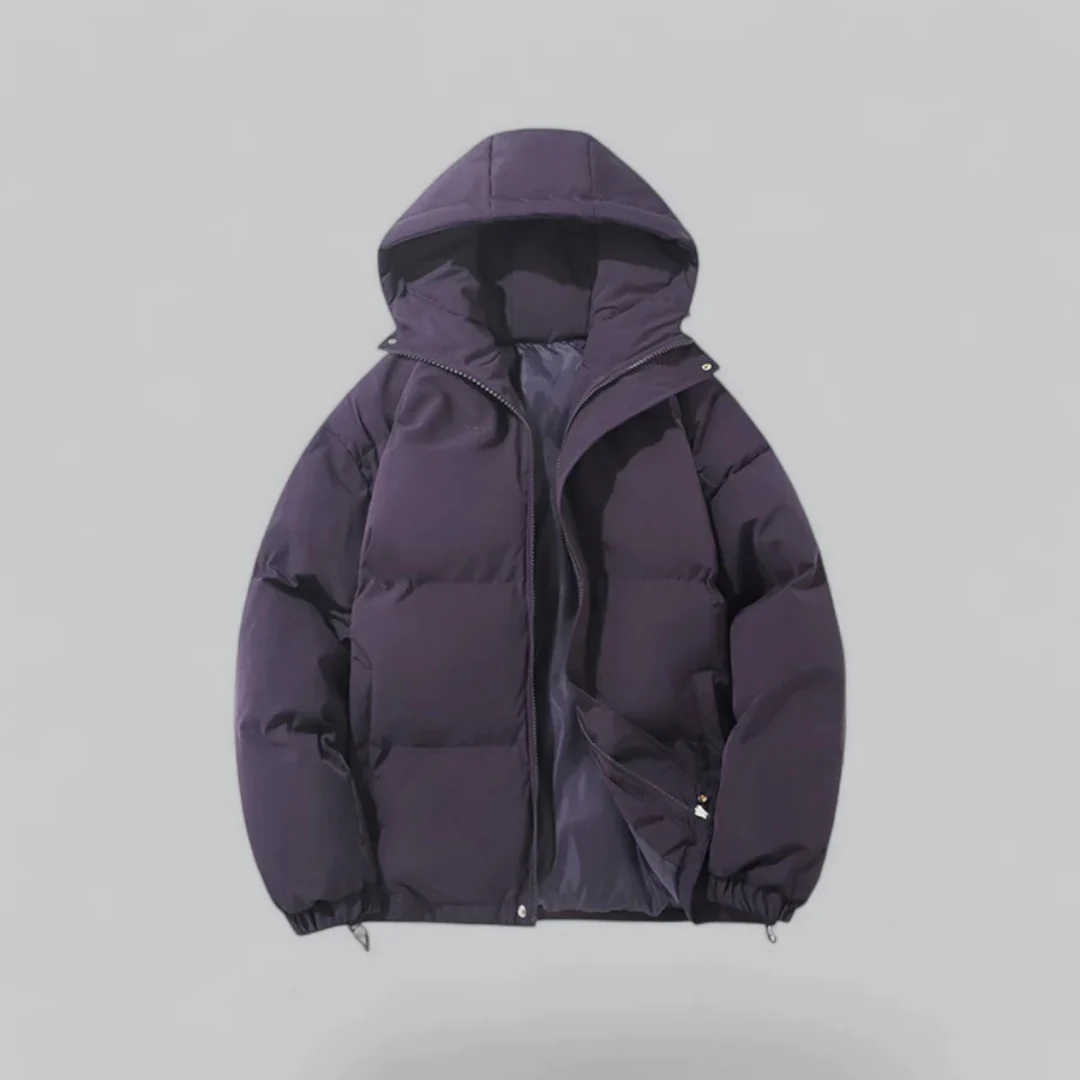 Herrenwinterjacke mit Kapuze | Reißverschlussform - Image 7