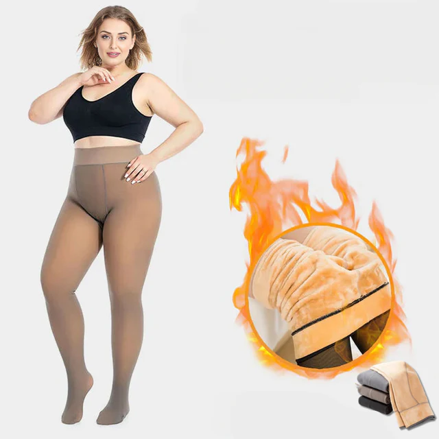 High-Waist-Fleece-Tights für Damen – Perfekt für Kalte Tage - Image 5