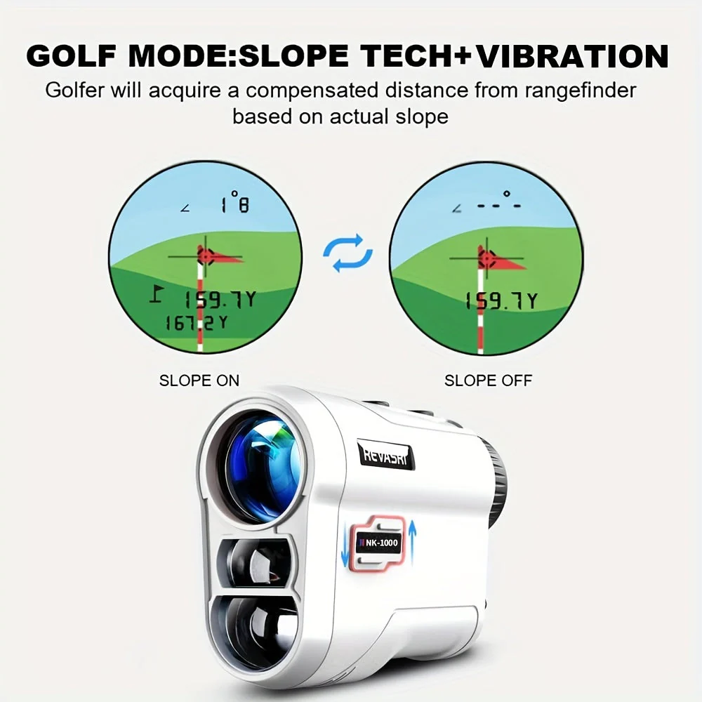 Hochentwickelter Golf-Entfernungsmesser – Präzise Messungen mit Neigungskompensation und Vibrationsrückmeldung - Image 4