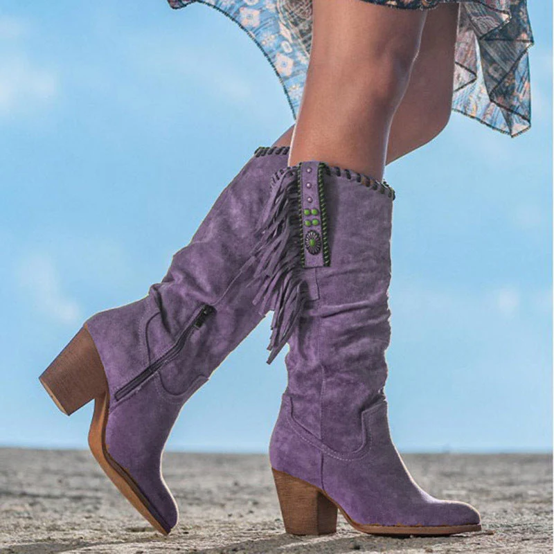 Hochhackige Stiefel für Damen - Image 2