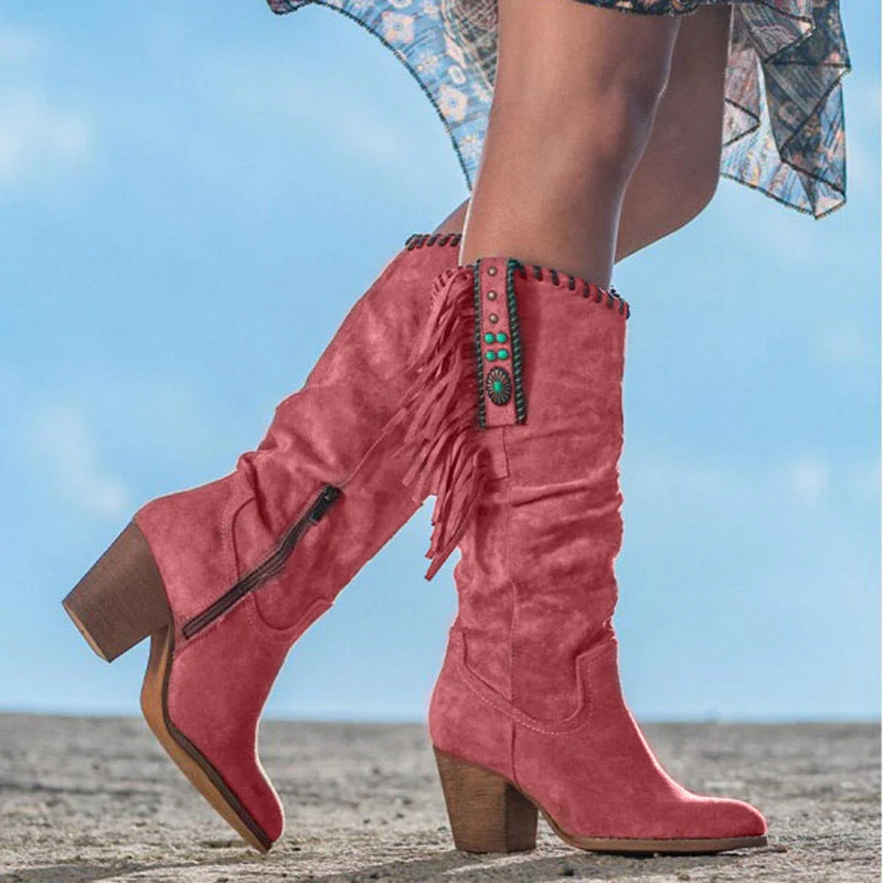 Hochhackige Stiefel für Damen - Image 4