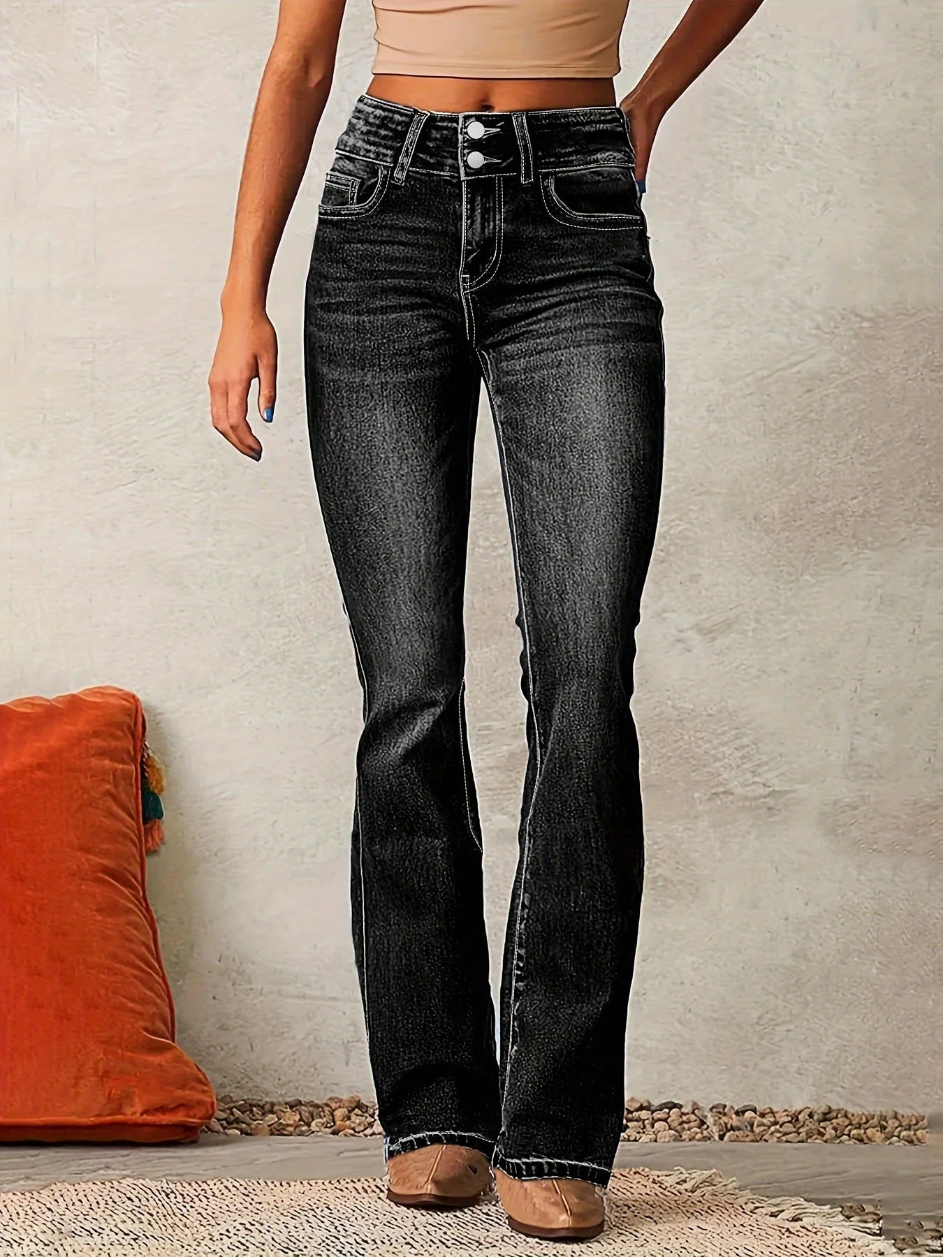 HOCHTAILLIERTEN SKINNY JEANS - Image 5