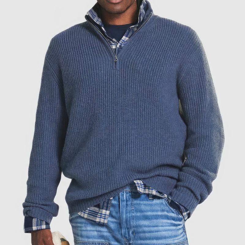 Hochwertiger warmer Wollpullover - Enrico - Image 2