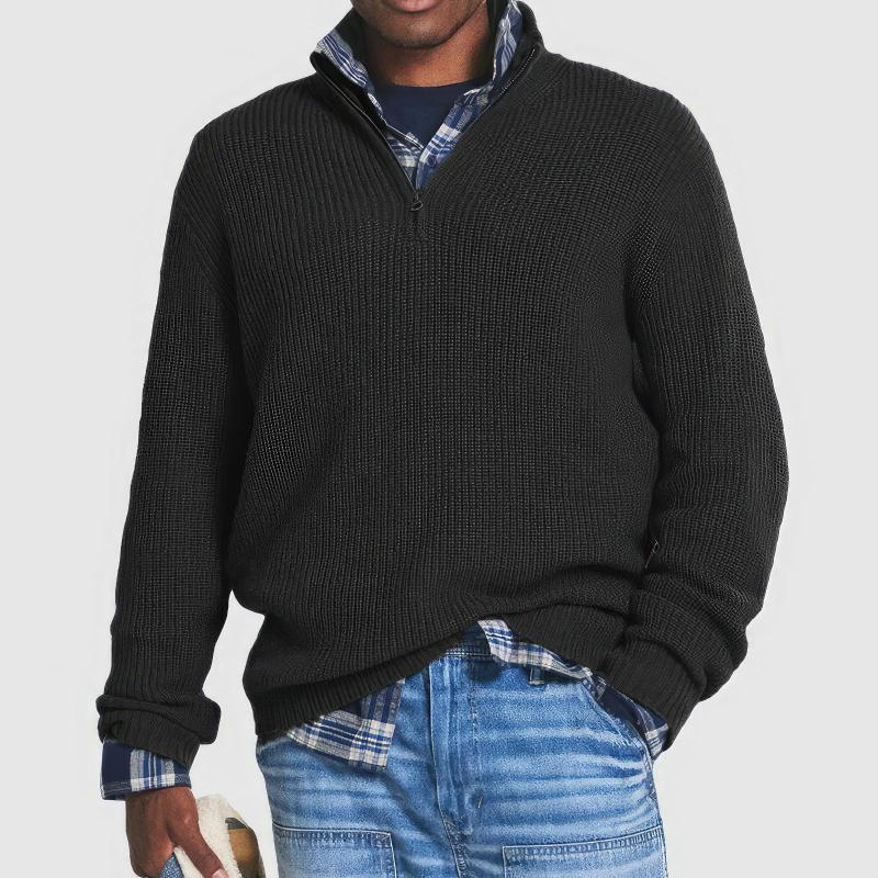 Hochwertiger warmer Wollpullover - Enrico - Image 3