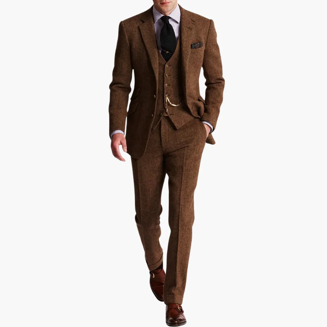 Hochzeitsgast-Anzug - eleganter Stil für Herren mit Weste - Image 7