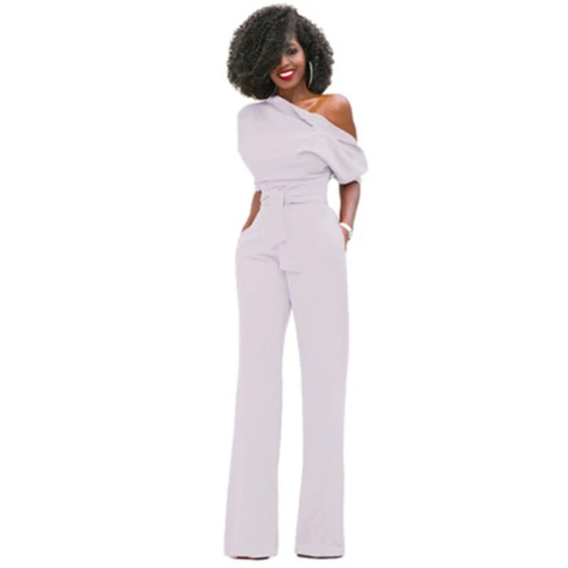 Holley- Effen Bodycon Damen Jumpsuit - Image 5