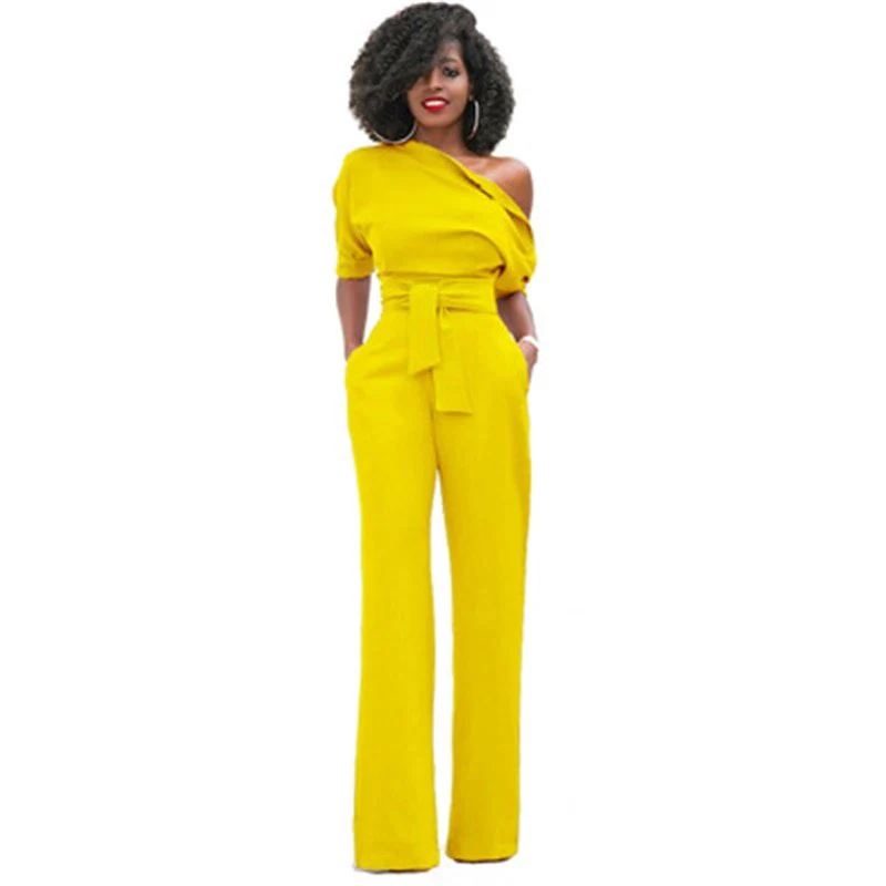 Holley- Effen Bodycon Damen Jumpsuit - Image 6