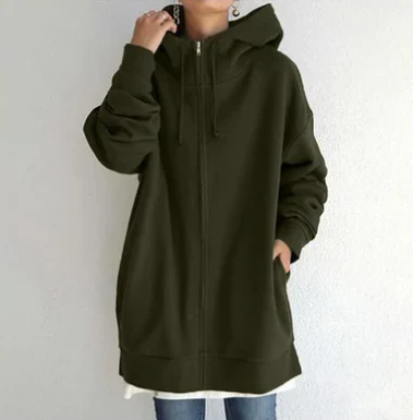 Hoodie mit Reißverschluss für Herbst und Winter - Image 9