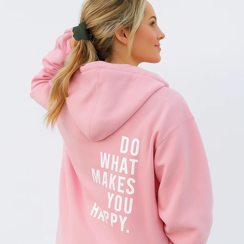 Hoodie mit Rückendruck – Baumwollmischung – Stylisch & Bequem - Image 4
