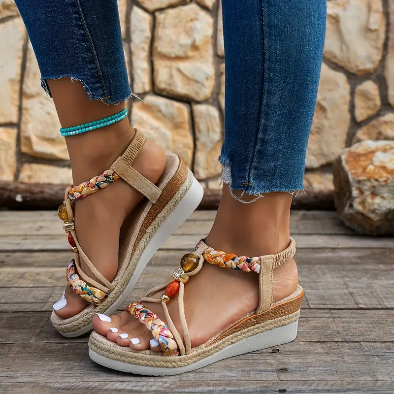 Hope| Modische Freizeit-Sandalen mit Keilabsatz für Frauen - Image 2