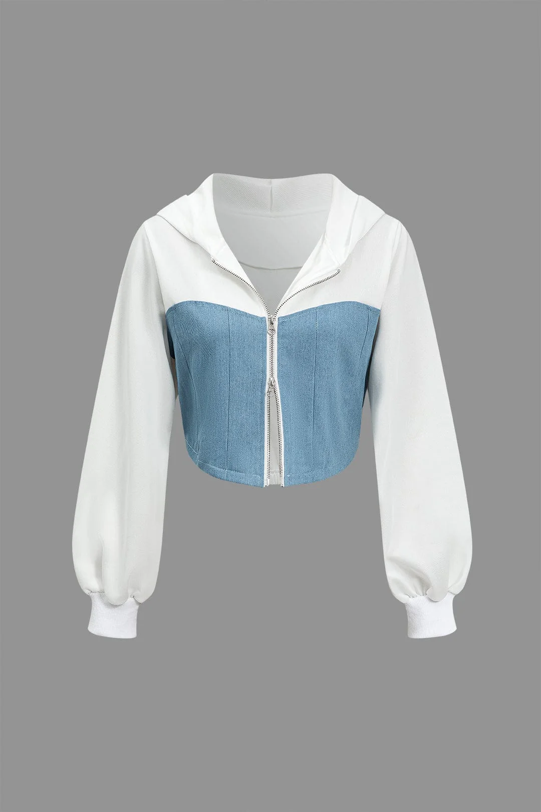 Hope | Sportliches Zweiteiler-Set mit Denim-Details