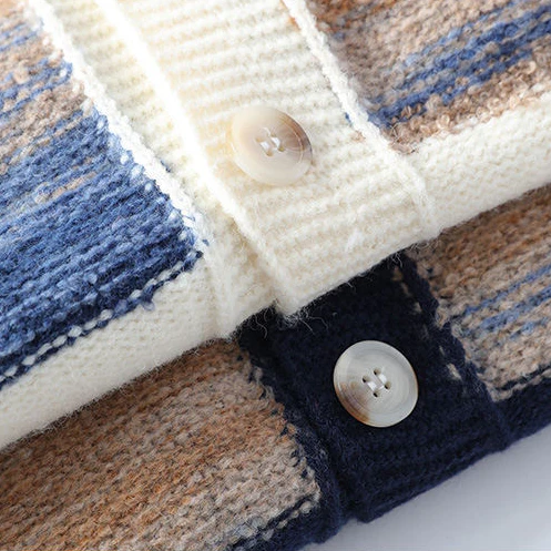 HORIZON STRIPE CARDIGAN - Image 4