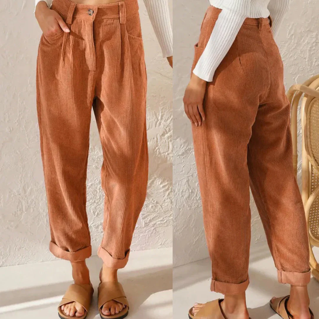 Hosen mit hoher Taille für Damen - Image 3