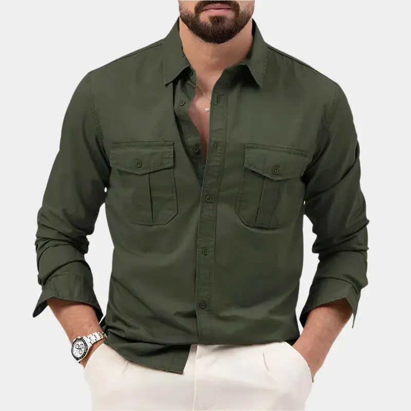 Hubert - Vintage Langarmhemd - Image 3