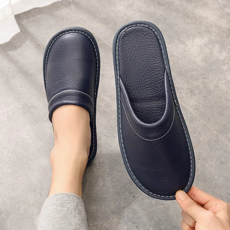 Hugo | Bequeme vegane Lederslippers – Luxus & Entspannung - Image 12
