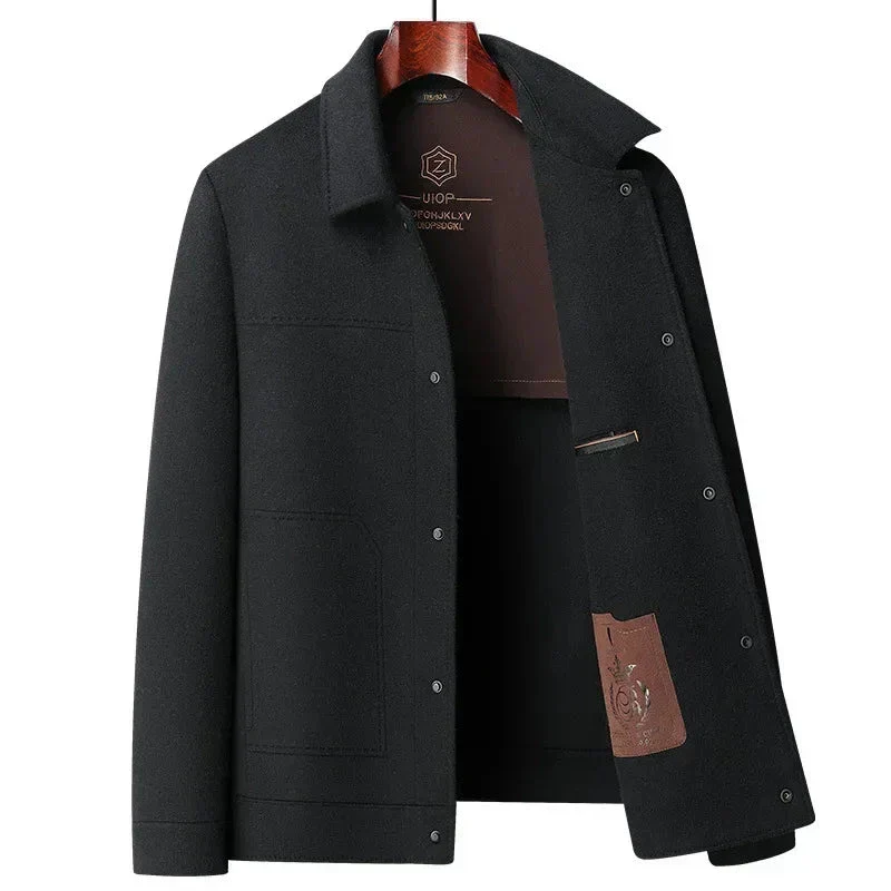 Hugo – Klassische strukturierte Herren Übergangsjacke - Image 2