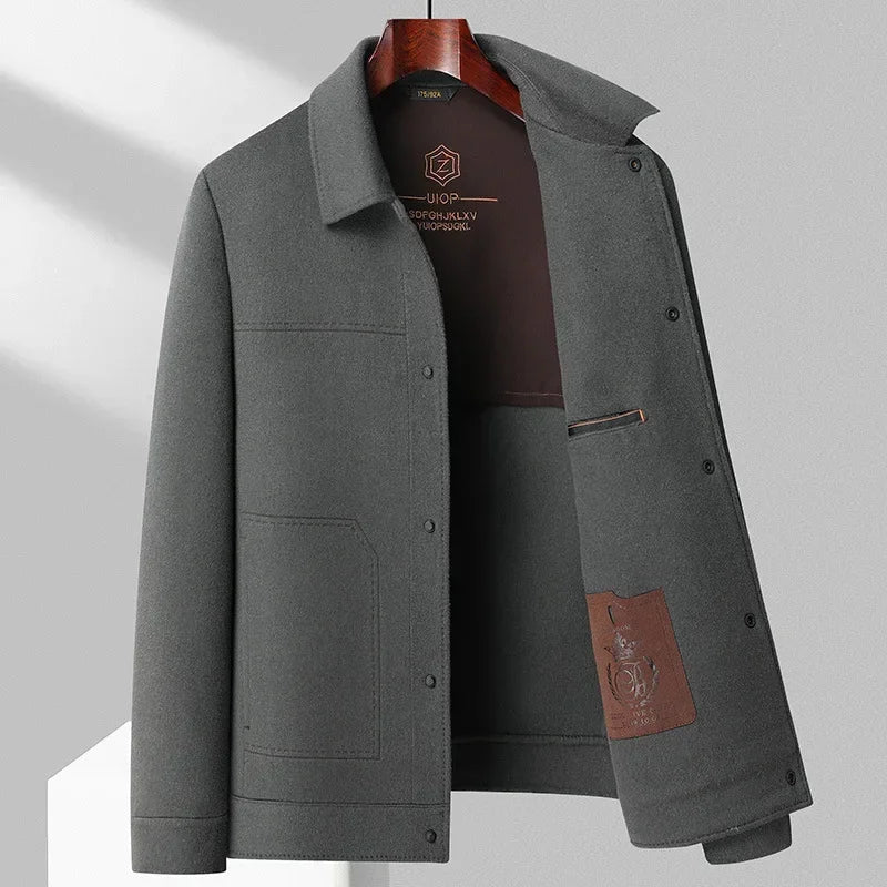 Hugo – Klassische strukturierte Herren Übergangsjacke - Image 6