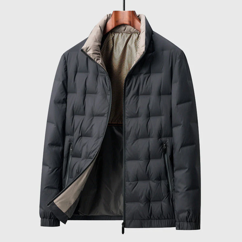 Hugo – Leichte gesteppte Herren Steppjacke mit Stehkragen - Image 3