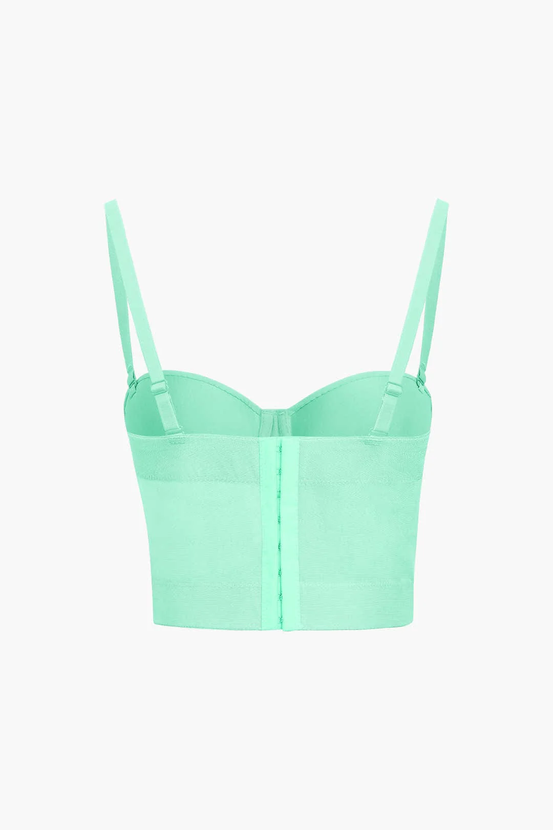Ida | Figurbetontes Bustier-Top mit Bügel-Cups und transparenter Mesh-Struktur - Image 15